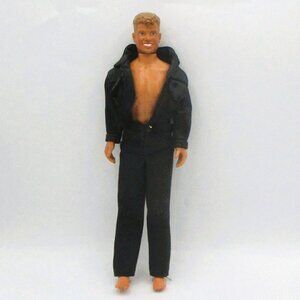 Hasbro 1990 New Kids On The Block Joe Doll With Black Jacket & Pants 12" Vintage